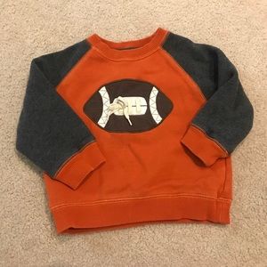 Soft football sweatshirt